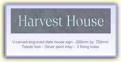 Click to View a Larger Image of this House Sign