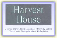 Click to View a Larger Image of this House Sign
