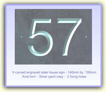Click to View a Larger Image of this House Sign