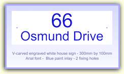 Click to View a Larger Image of this House Sign