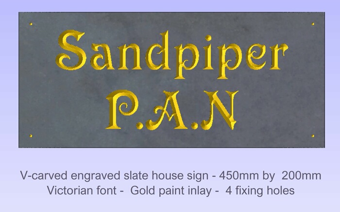Click to See Next House Sign Image