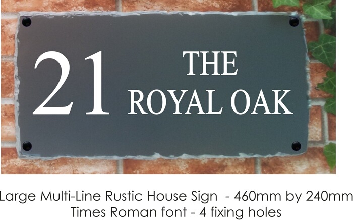 Click to See Next House Sign Image