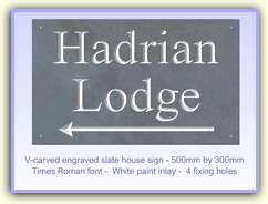 Click to View a Larger Image of this House Sign