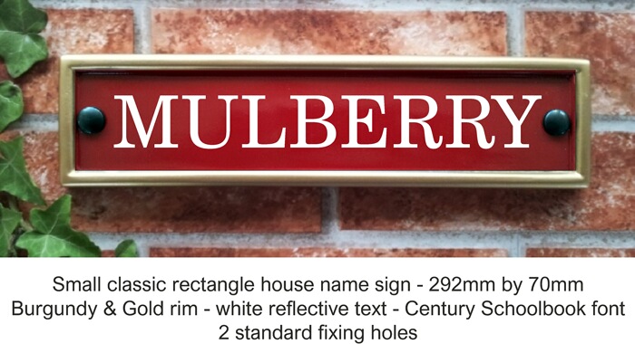 Click to See Next House Sign Image