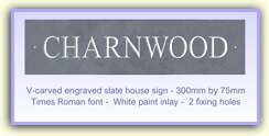 Click to View a Larger Image of this House Sign