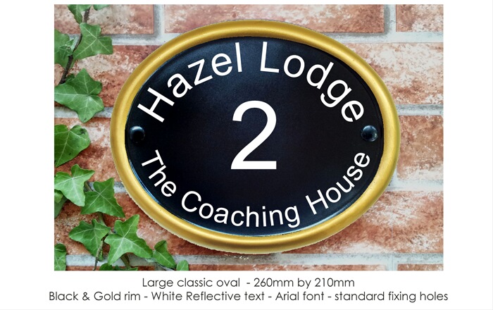 Click to See Next House Sign Image