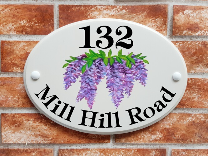 Click to See Next House Sign Image