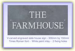 Click to View a Larger Image of this House Sign