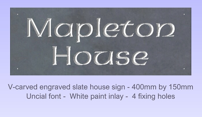 Click to See Next House Sign Image