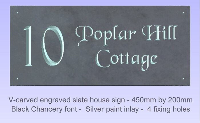 Click to See Next House Sign Image