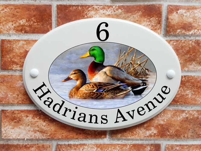 Click to See Next House Sign Image