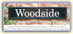 Click to View a Larger Image of this House Sign