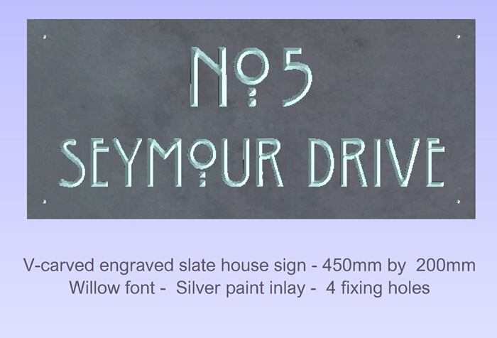 Click to See Next House Sign Image