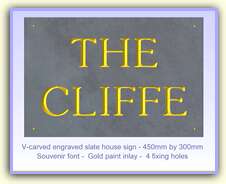 Click to View a Larger Image of this House Sign