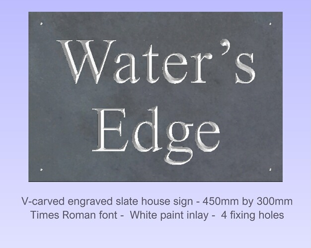 Click to See Next House Sign Image