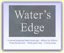 Click to View a Larger Image of this House Sign