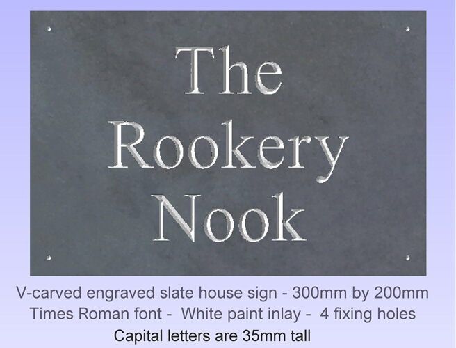 Click to See Next House Sign Image