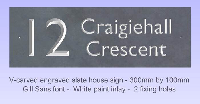 Click to See Next House Sign Image