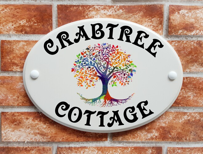 Click to See Next House Sign Image