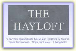 Click to View a Larger Image of this House Sign