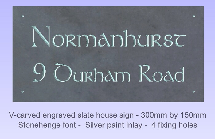 Click to See Next House Sign Image