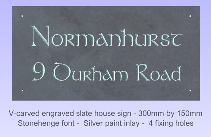 Click to See Next House Sign Image