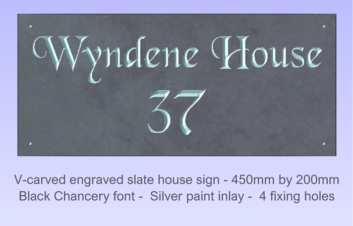 Click to See Next House Sign Image