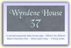 Click to View a Larger Image of this House Sign