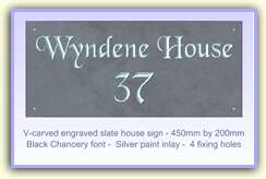 Click to View a Larger Image of this House Sign