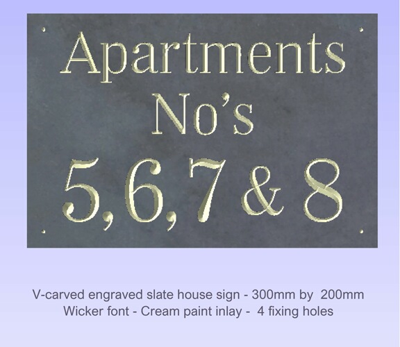 Click to See Next House Sign Image
