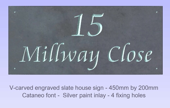 Click to See Next House Sign Image