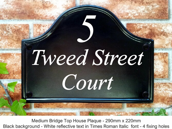 Click to See Next House Sign Image