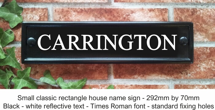 Click to See Next House Sign Image