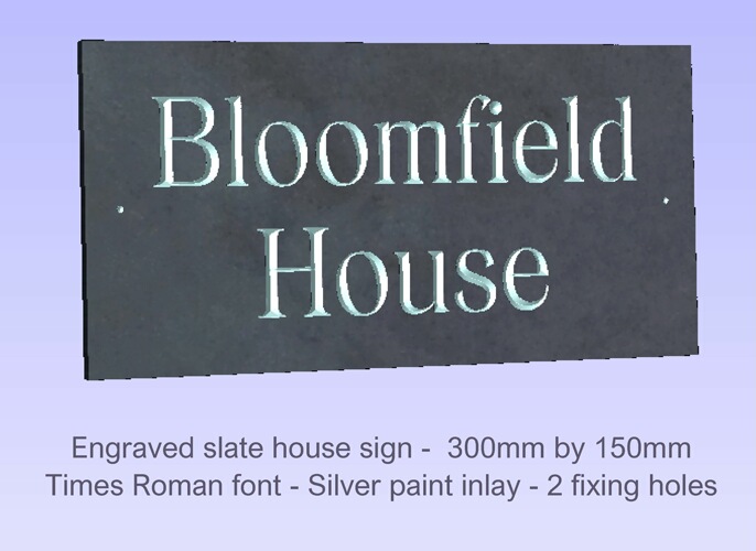 Click to See Next House Sign Image