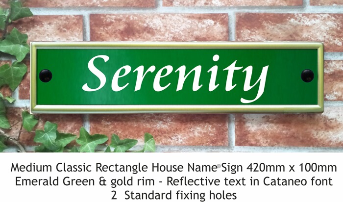 Click to See Next House Sign Image