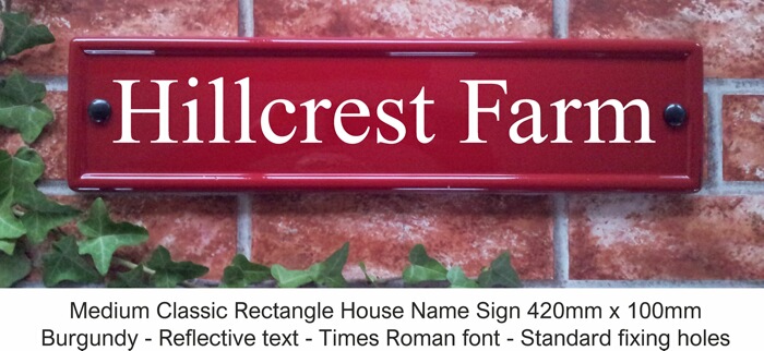 Click to See Next House Sign Image