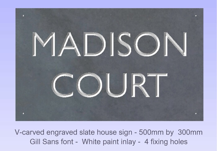 Click to See Next House Sign Image