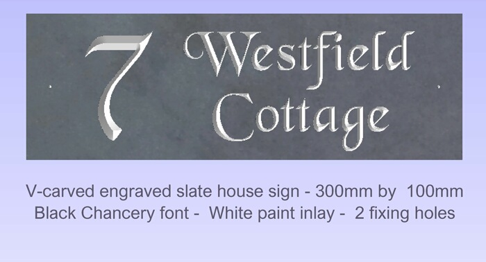 Click to See Next House Sign Image