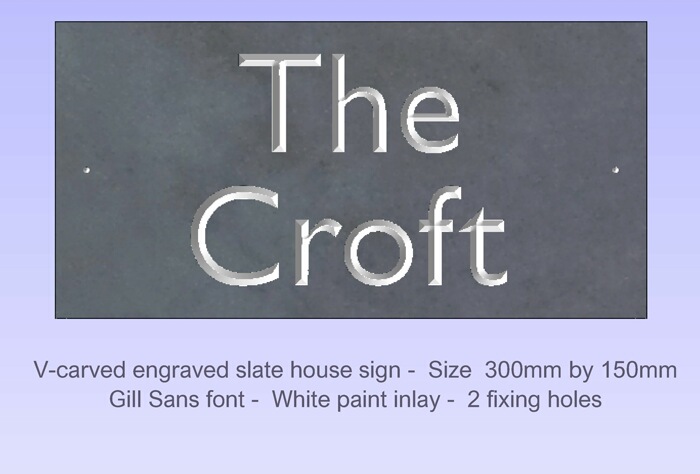 Click to See Next House Sign Image