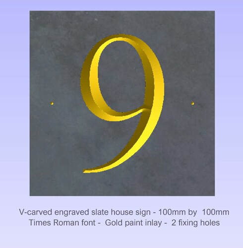 Click to See Next House Sign Image