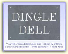 Click to View a Larger Image of this House Sign