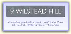 Click to View a Larger Image of this House Sign