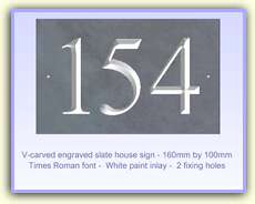 Click to View a Larger Image of this House Sign
