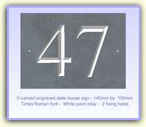 Click to View a Larger Image of this House Sign