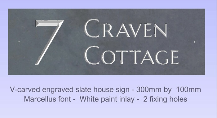 Click to See Next House Sign Image