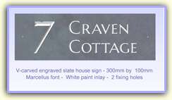 Click to View a Larger Image of this House Sign