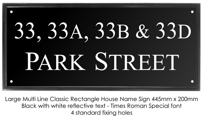 Click to See Next House Sign Image