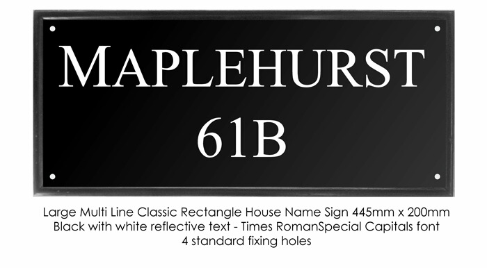 Click to See Next House Sign Image