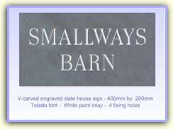 Click to View a Larger Image of this House Sign