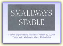 Click to View a Larger Image of this House Sign